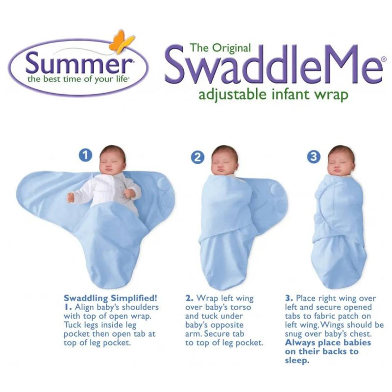 The Original Swaddle Me Ultra Comfort Adjustable Infant Wrap Cotton