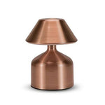 USB Rechargeable Retro Metal Tabletop LED Lamp Touch Control