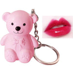 Cute Bear Key Chain Tint Glossy Lip Gloss