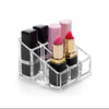 Acrylic Multi Grid 9 Lipstick Holder And 1 Box Makeup Cosmetics Organizer