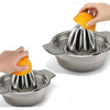 Stainless Steel Lemon Citrus Juice Extrusion Press With Bowl