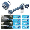 8 Nozzle Water Cannon Cleaning Soap Dispenser Pump Spray Automobile Washer