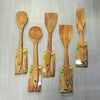 Wooden Spatula Set Pack of 5