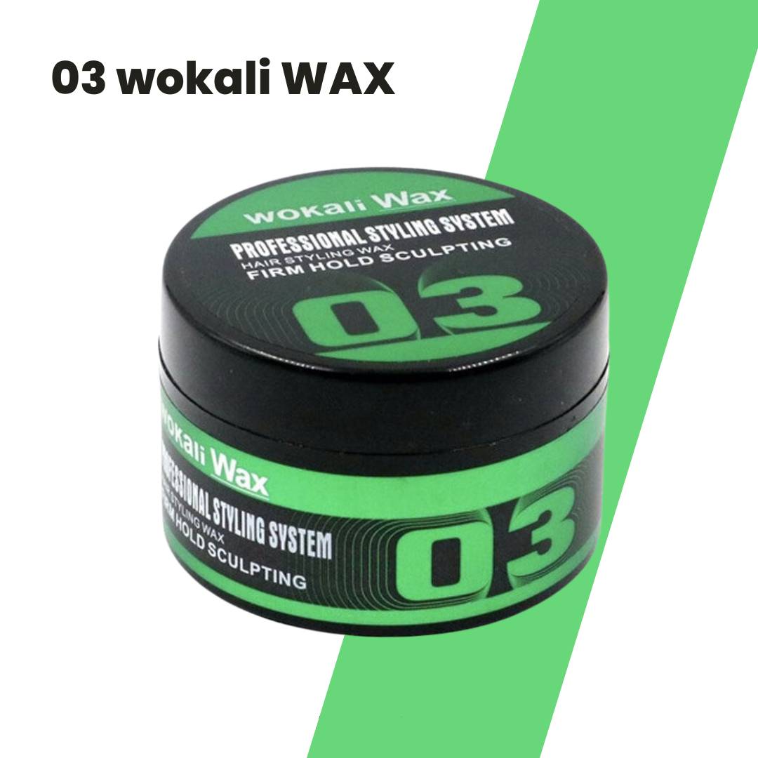 Wokali Hair Styling Wax 4 Variants Available