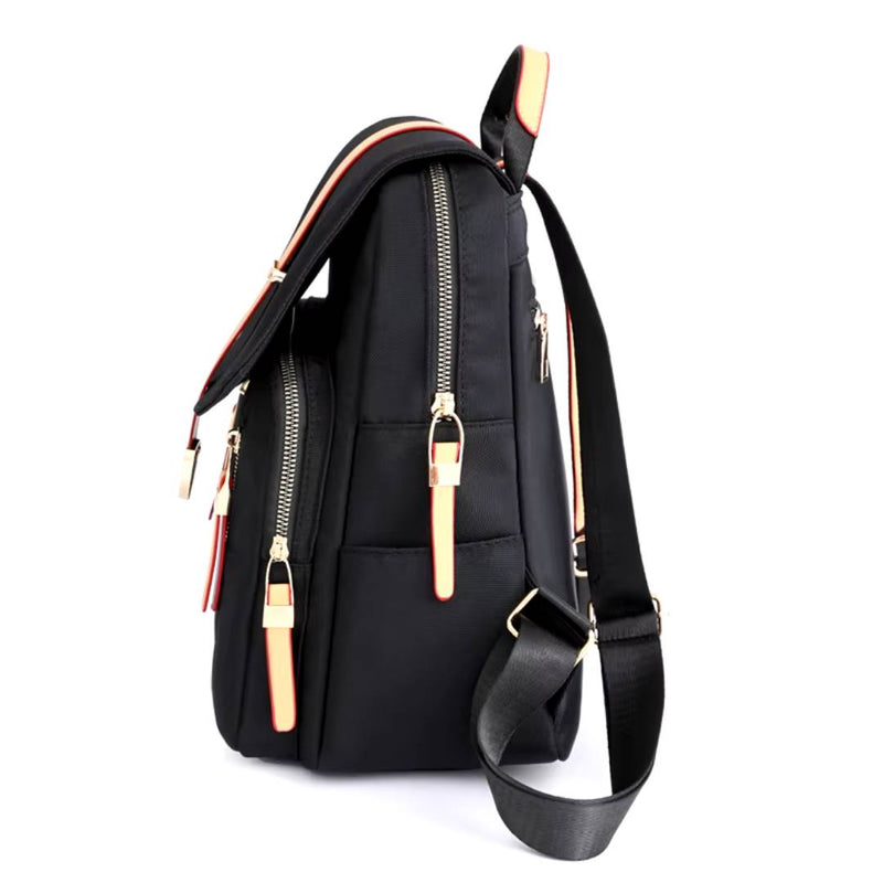 Multipurpose Stylish &amp; Fashionable Casual Oxford Waterproof Canvas Nylon Backpack With Long Adjustable Backpack Strap