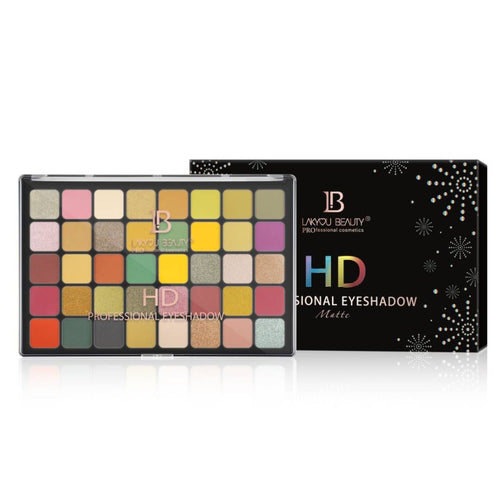 LAKYOU BEAUTY 40 Color HD Eyeshadow Vigorous Matte