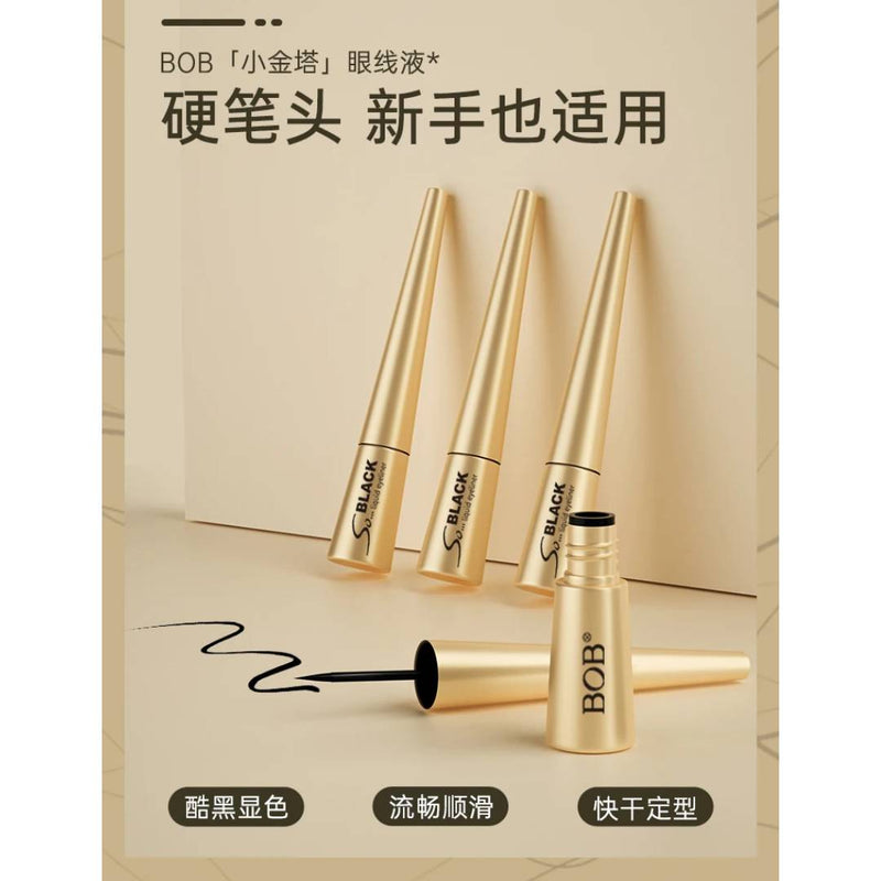 BOB So Black Liquid Eyeliner Waterproof 4ml