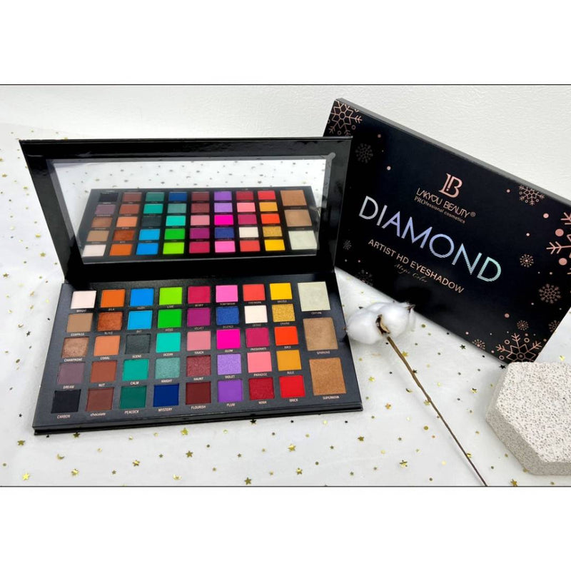 LAKYOU BEAUTY 43 Color Diamond Artist HD Eyeshadow Palette