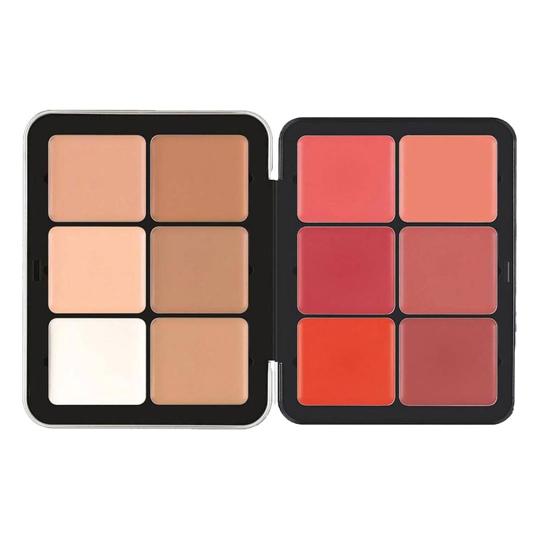 Trendy Carla Secret 12 Color Cream Concealer & Blush Palette