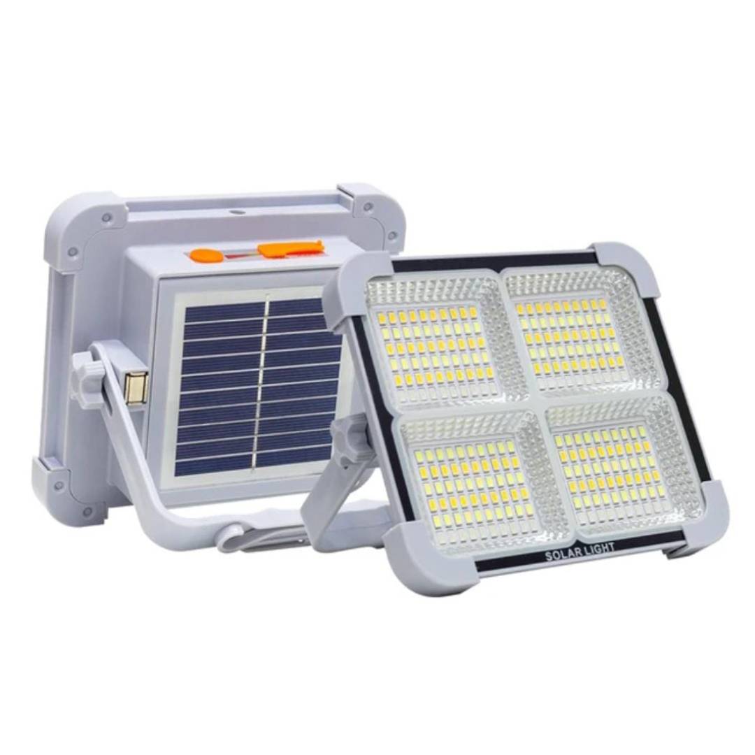 Multifunction Rechargeable Outdoor Solar Emergency LED Light High Power Battery ip66 Waterproof 200w