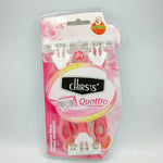 CHIRS'S Quottro For Women 3 Blades Razors 3 In 1