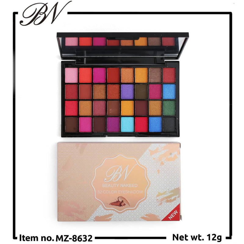 BN Beauty Nakeed 32 Color Eyeshadow Palette