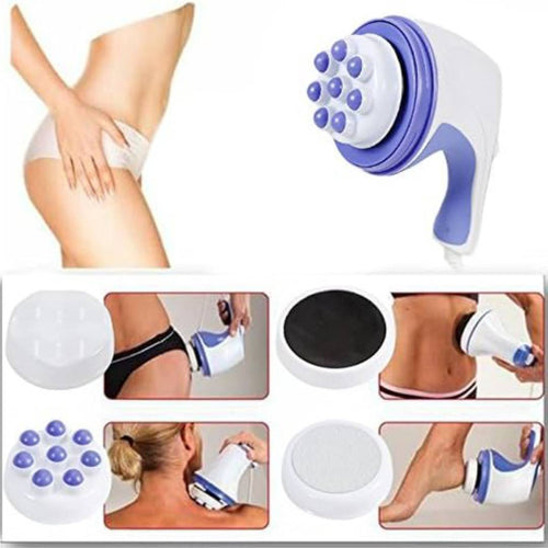 Full Body Brain Relaxation Massager Electric Slimming Massager Vibrating Roller Wheel Massage Relax Relief Health Care