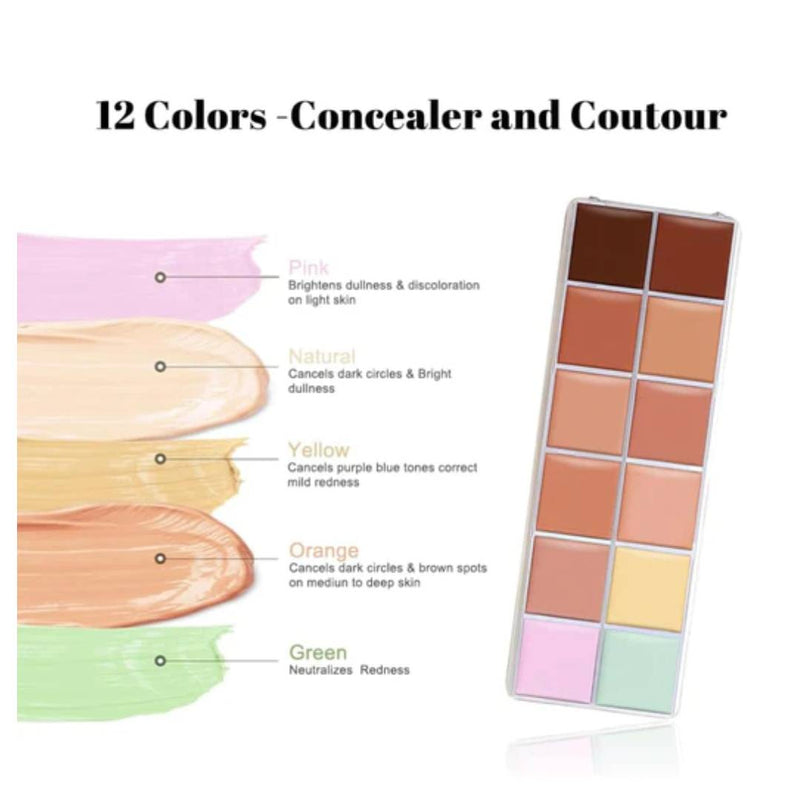 Maybelline 12 Color Concealer And Contour Palette