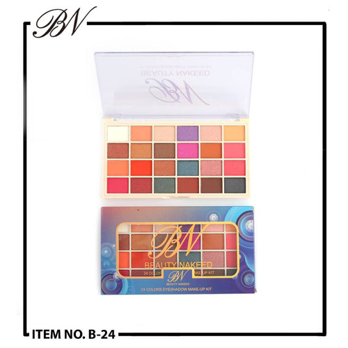 BN Beauty Nakeed 24 Colors Eyeshadow Makeup Kit Palette B-24