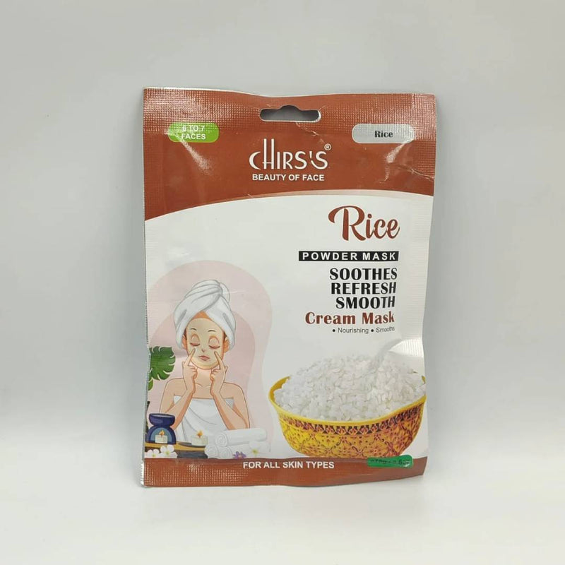 CHIRS'S Rice Powder Mask Soothes Refresh & Smooth Skin 75gm