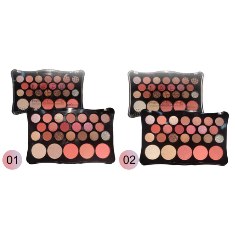 Mielena Italy 25 Color Makeup Palette Eyeshadow Blusher Highlighter Palette MS599