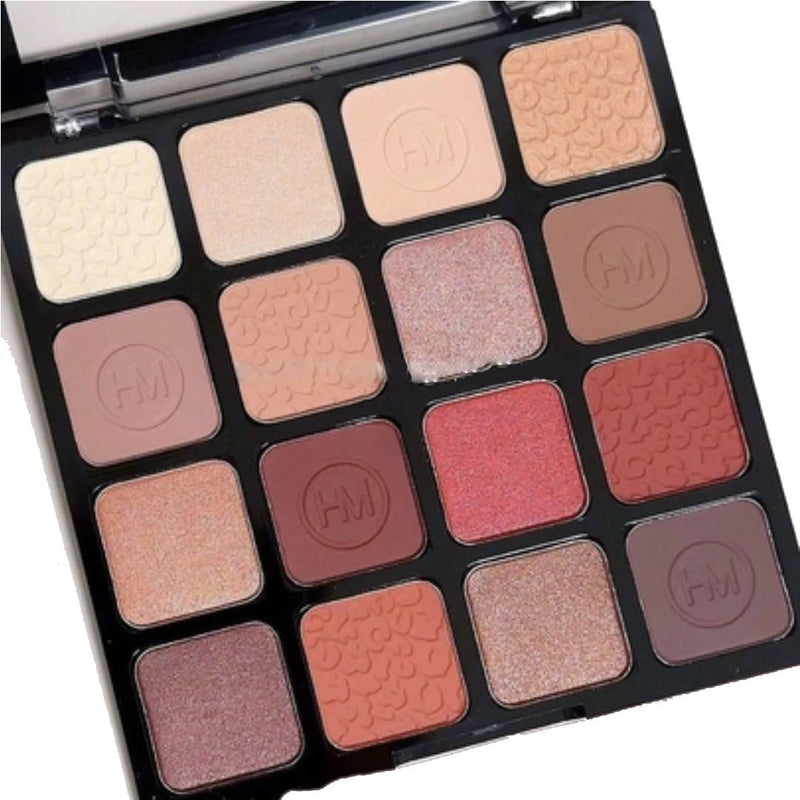 Hudamoji Ultimate Warm Neutrals 16 Color Eyeshadow Palette