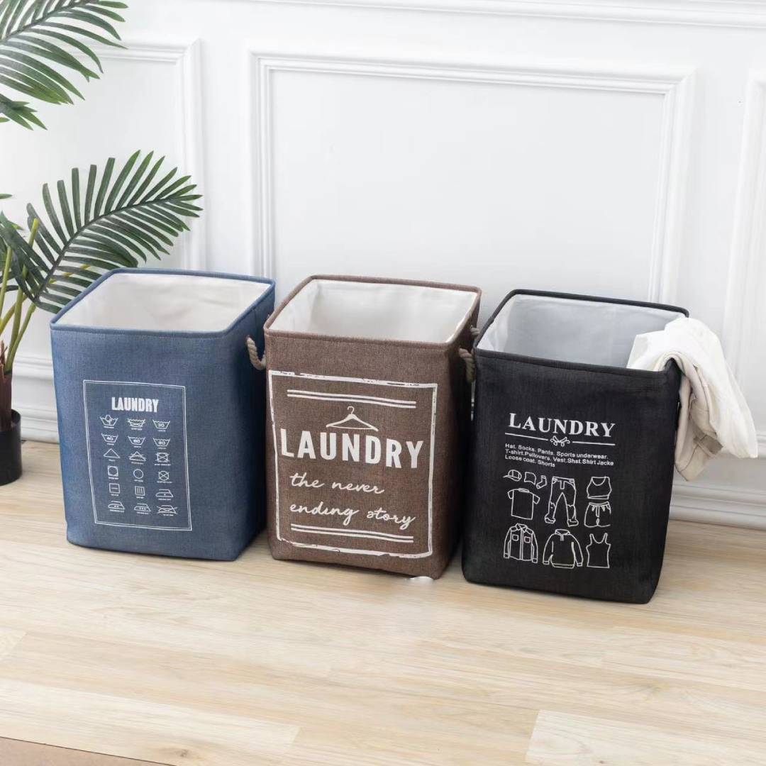 Foldable Dirty Clothes Laundry Basket Storage Bin Bucket