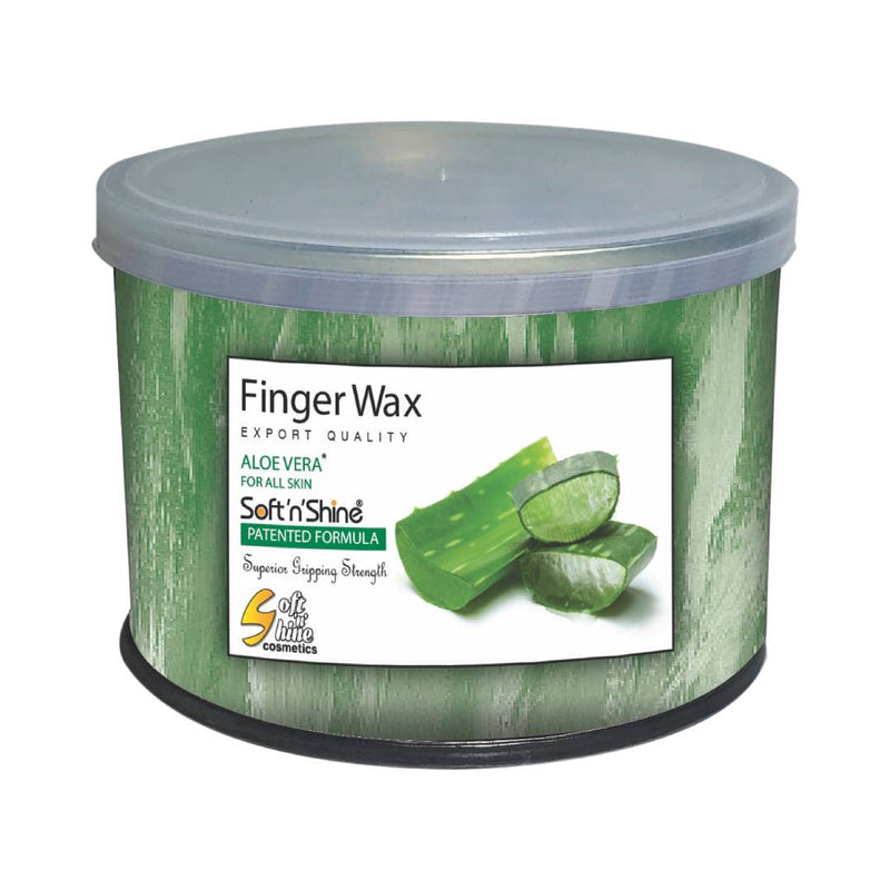 Soft n Shine Finger Wax Creamy Aloe Vera For Normal Skin Patented Formula