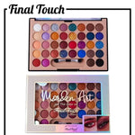 Final Touch Modern Art Eyeshadow Palette 36 Colors Matte Metallic Glitter Shades