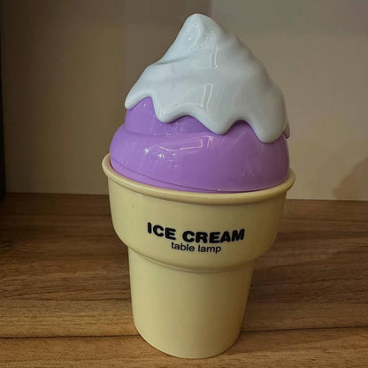 Ice Cream Cone Shape Table Lamp Led Light