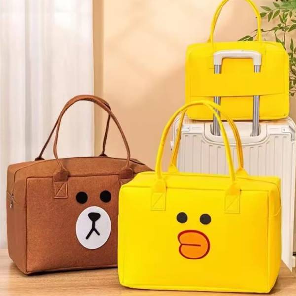 Cute Cartoon Large Size Travel Bag Diaper Bag