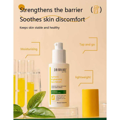 Dr Rashel Turmeric Brightening Face Serum Improves Dull Skin And Face Dark Spot