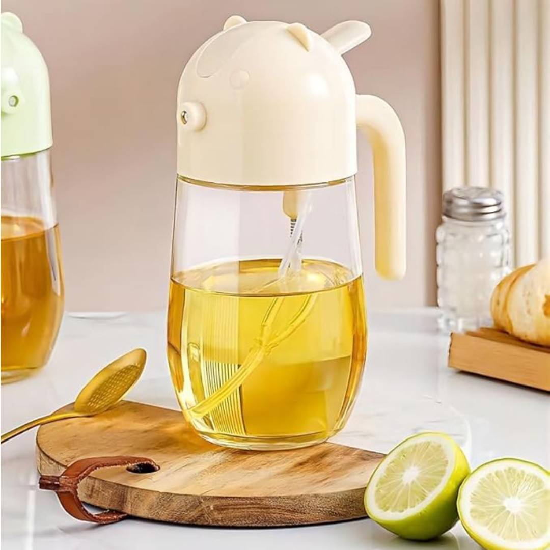 2in1 Vinegar Oil Spray Bottle Oil Dispenser