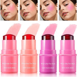 Water Jelly Tint Lip Cheek Blush Stain Pack Of 4Pcs