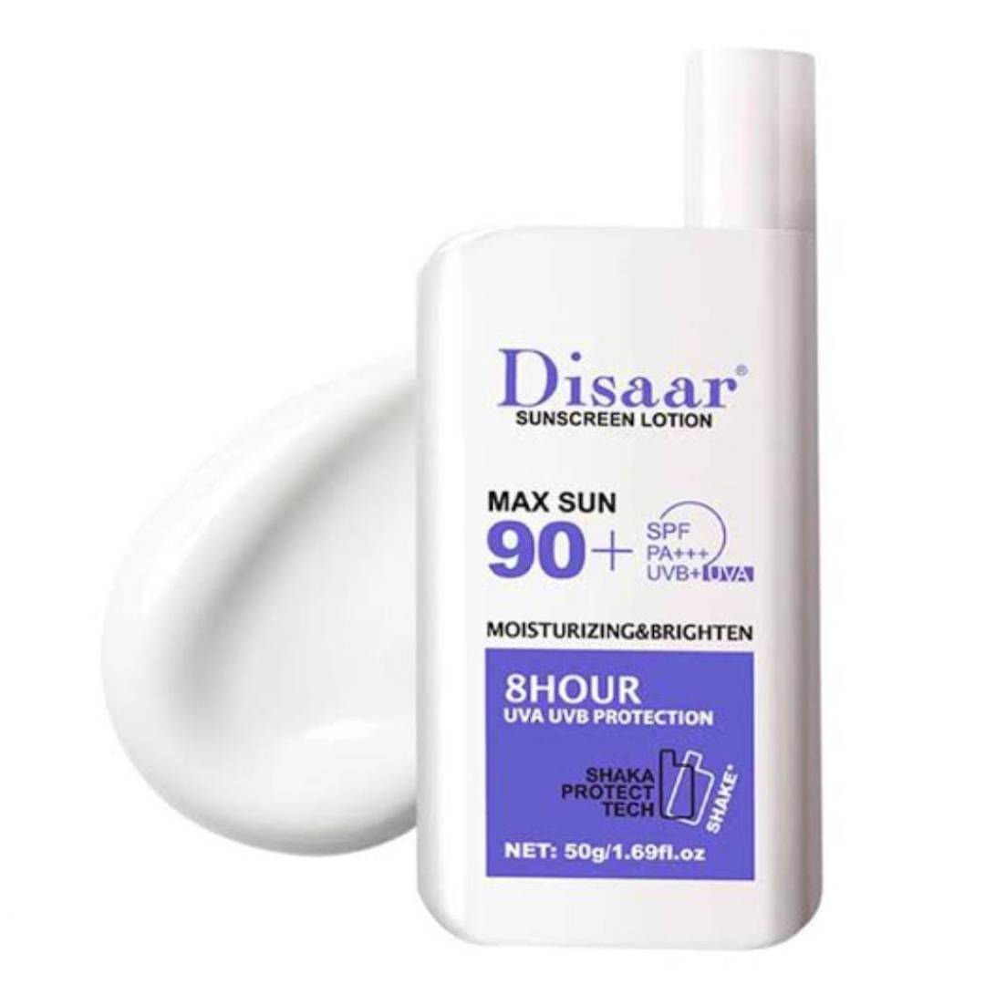 Disaar 90+ SPF PA+++ UVB++UVA Sunscreen Lotion 50g