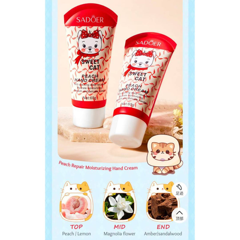 Sadoer 4Pcs Hand Cream Set 60g