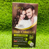 CHIRS'S Professional Hair Color Gel For Men &amp; Women With Argan Axtract - 500ml X 2 - Dark Brown