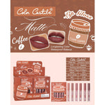 Color Castle I love Coffee Matte Lip Gloss 6Pcs Set