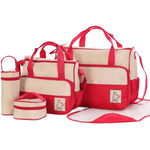 Cute 5in1 Multipurpose Baby Bag