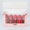 Fit Colors Matte Lip Gloss 5 Pcs box