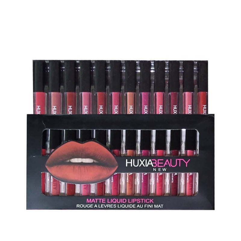 Huxia Beauty Matte Liquid Lipstick 12Pcs Set
