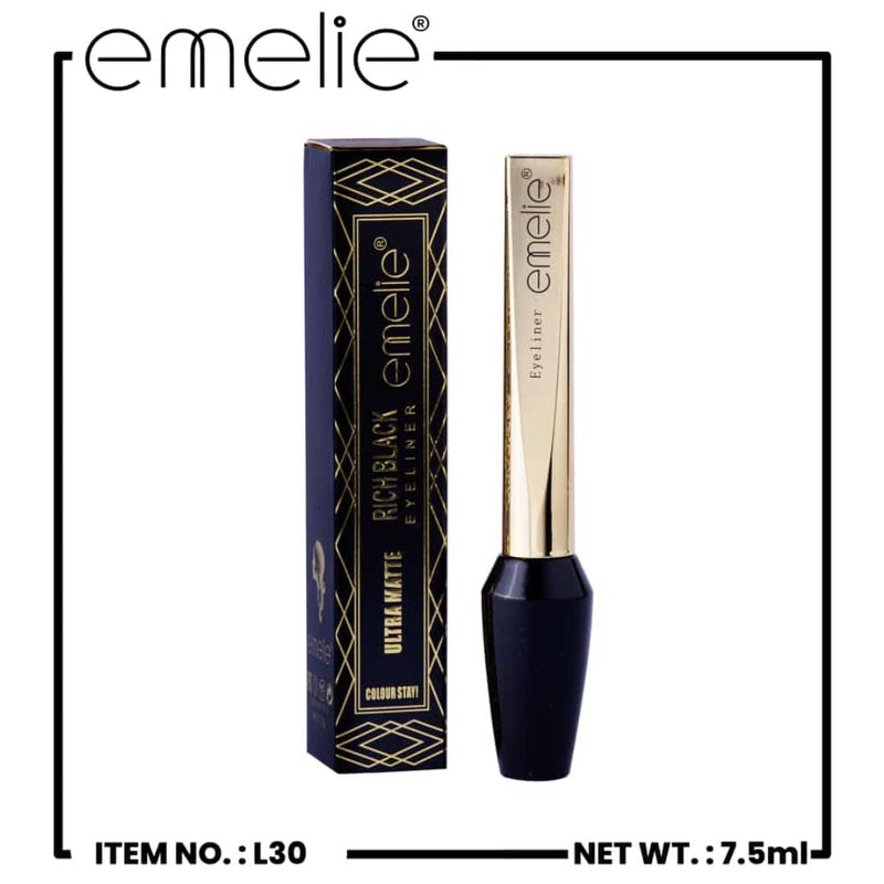 Emelie Ultra Rich Black Eyeliner