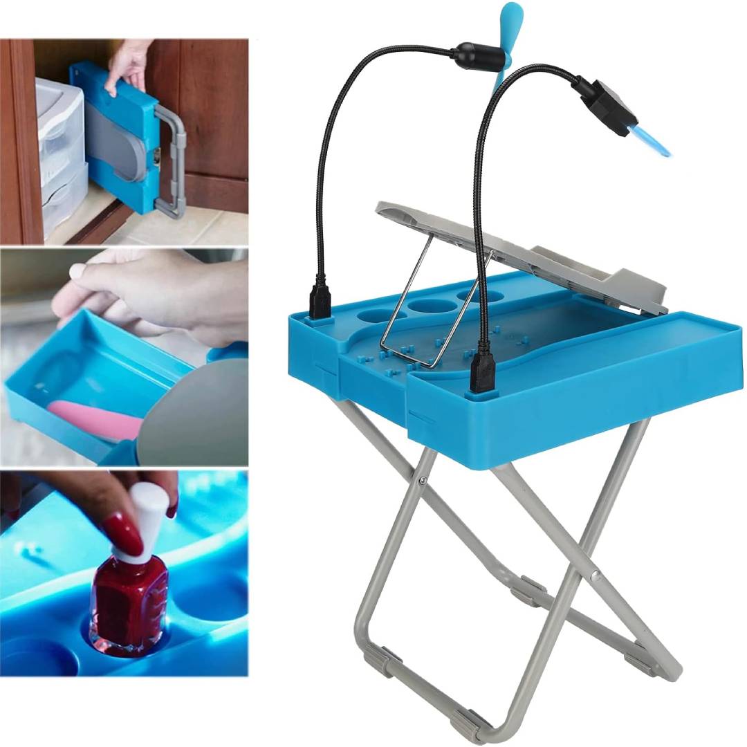 Professional Foldable Sturdy Stable Pedicure Footrest Foot Stand