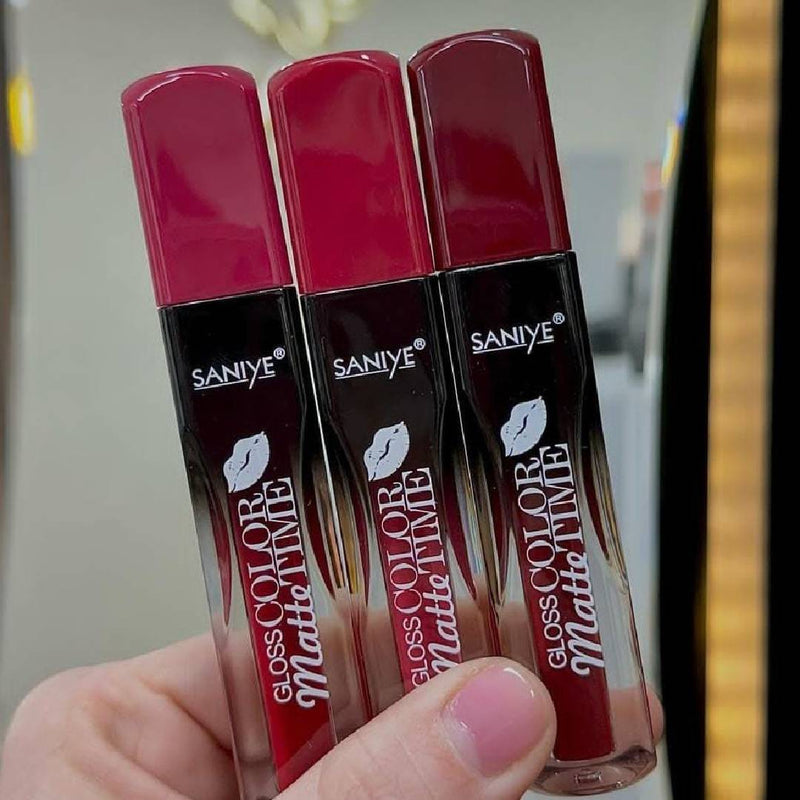 Saniye Color Time Matte Lip Gloss Pack of 6