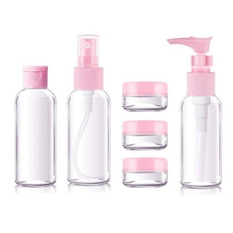 New 7pcs Cosmetics Travel Kit