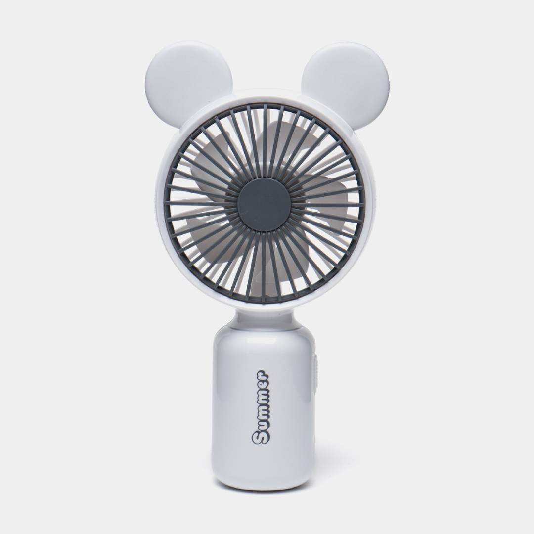 Cute Mini Portable USB Rechargeable Hand Fan Random Design