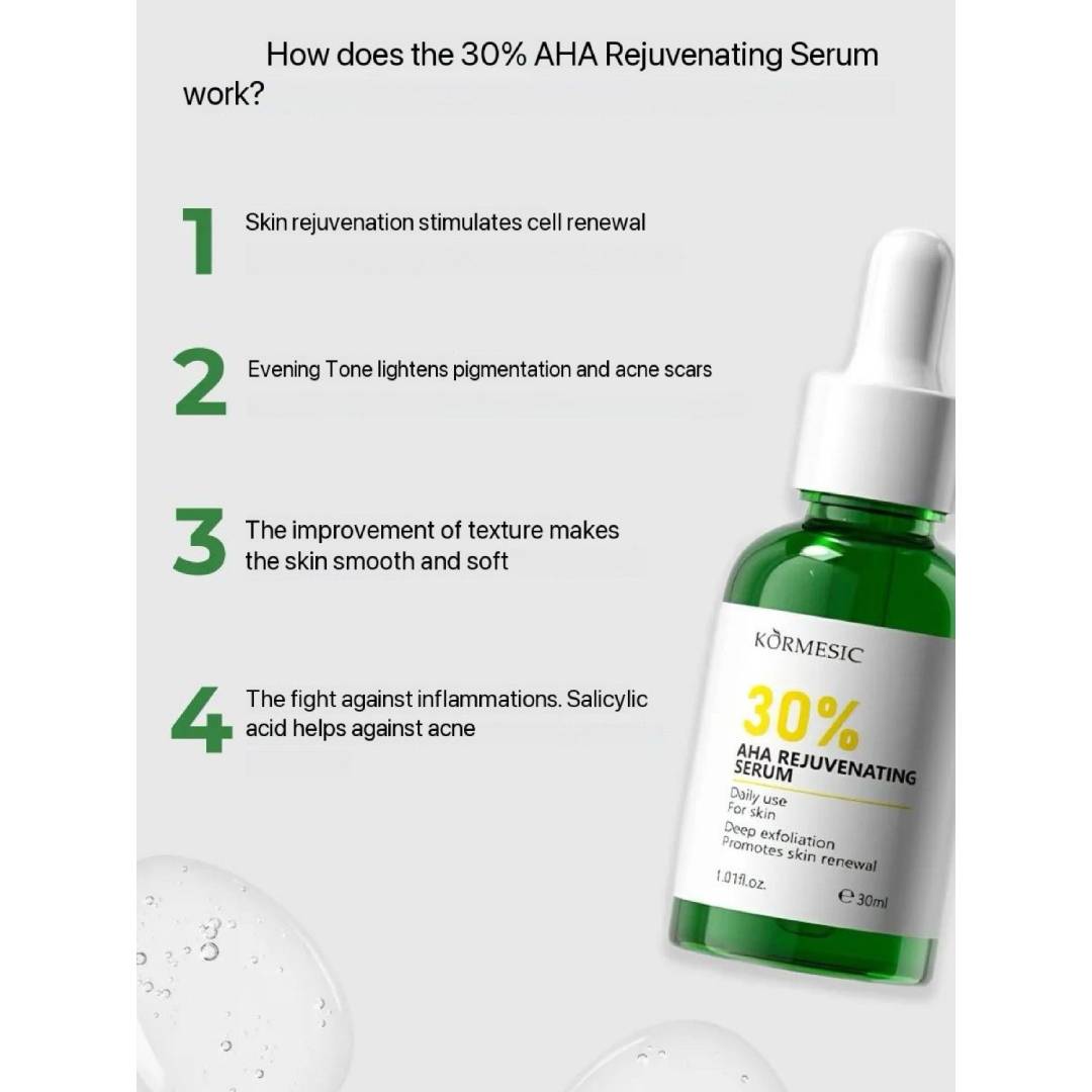 KORMESIC 30% AHA Rejuvenating Serum