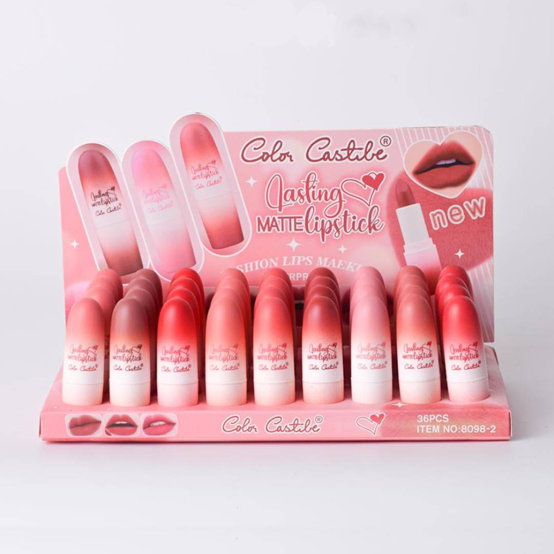 Color Castle Fashion Lips Makeup Waterproof Long Lasting Matte Lipstick