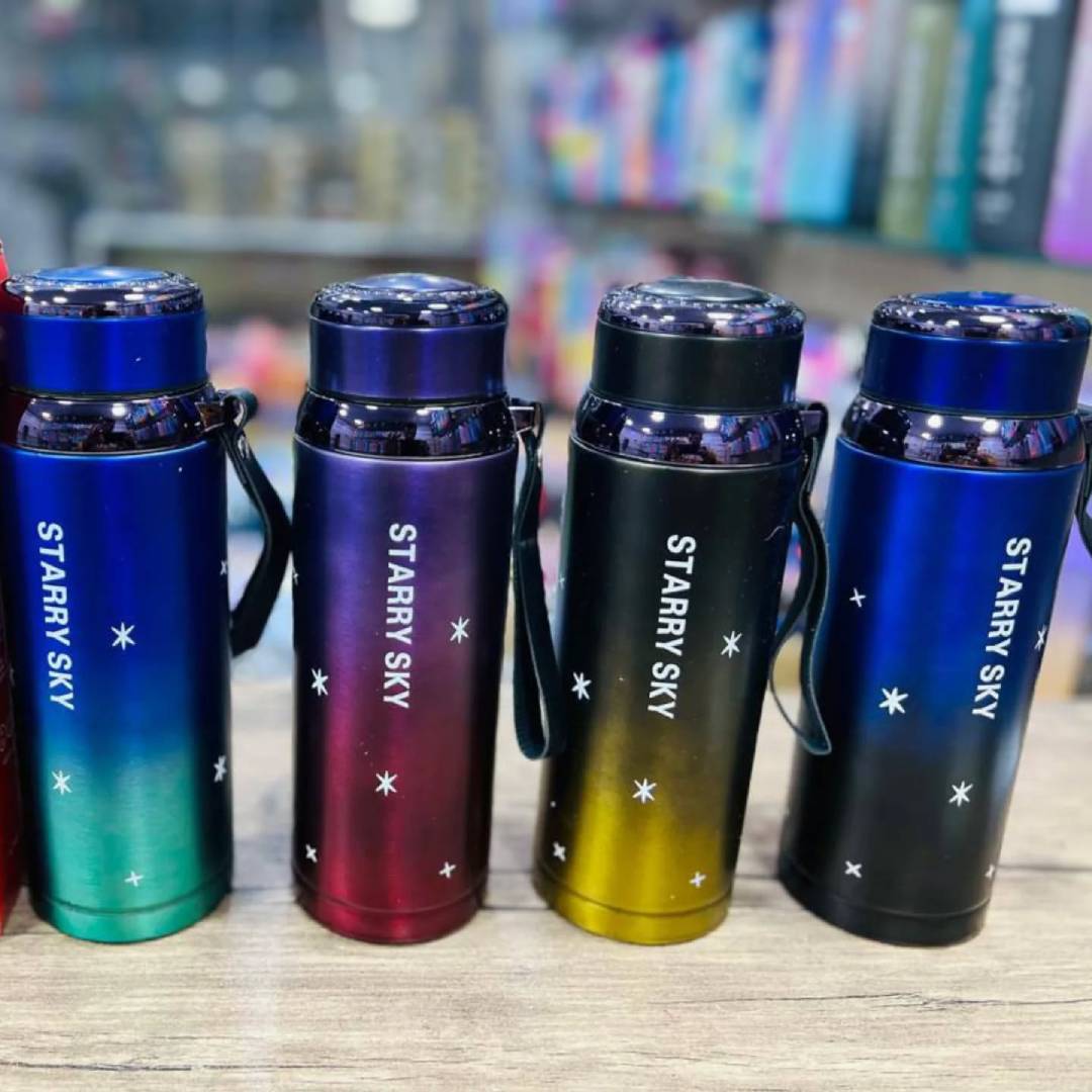 Stainless Steel Starry Sky Water Bottle 1000ml
