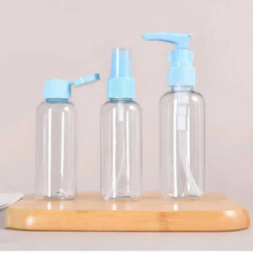 Pack of 4 Portable Travel Size Refillable Bottle