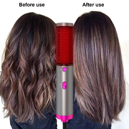 Hot Air Hair Dryer Brush 3 In 1 Hair Blow Dryer Straightener