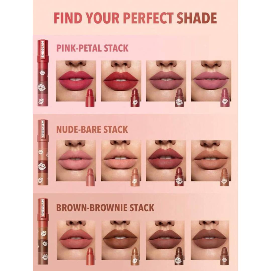 She Glam 4in1 Lipstick