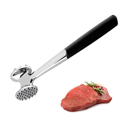 Stainless Steel Double Sided Meat Hammer Mallet With Non-Slip Handle