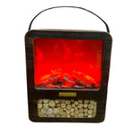 Nordic Light Luxury Fireplaces Home Room Decoration Fire Lamp